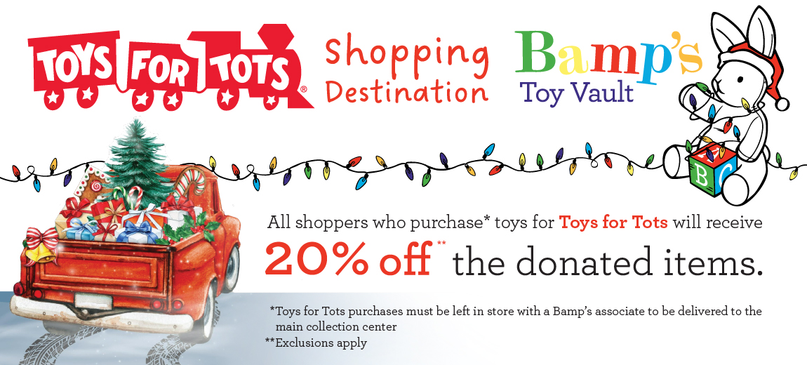 Toys for Tots at Bamps